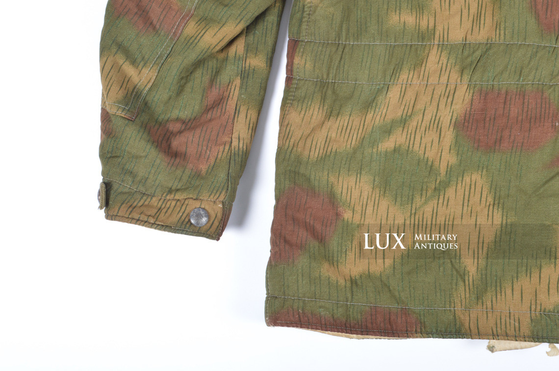 German Heer/Luftwaffe tan/water pattern reversible to white winter camouflage parka - photo 14