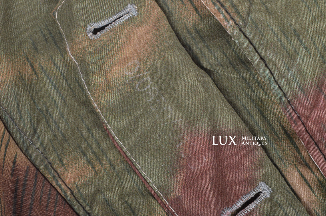 German Heer/Luftwaffe tan/water pattern reversible to white winter camouflage parka - photo 17