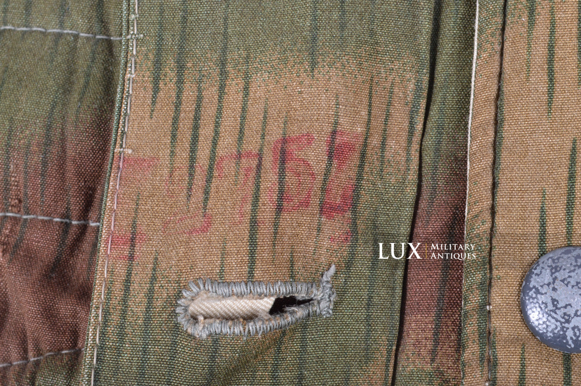 German Heer/Luftwaffe tan/water pattern reversible to white winter camouflage parka - photo 18