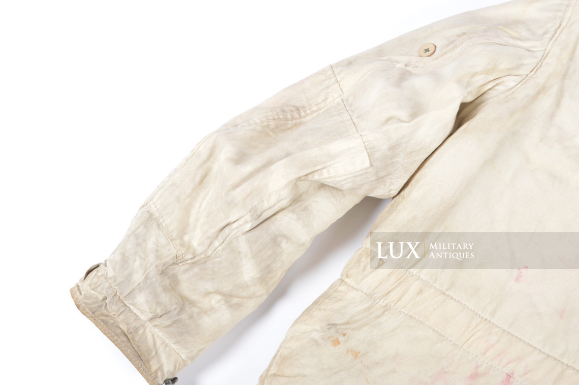 German Heer/Luftwaffe tan/water pattern reversible to white winter camouflage parka - photo 29