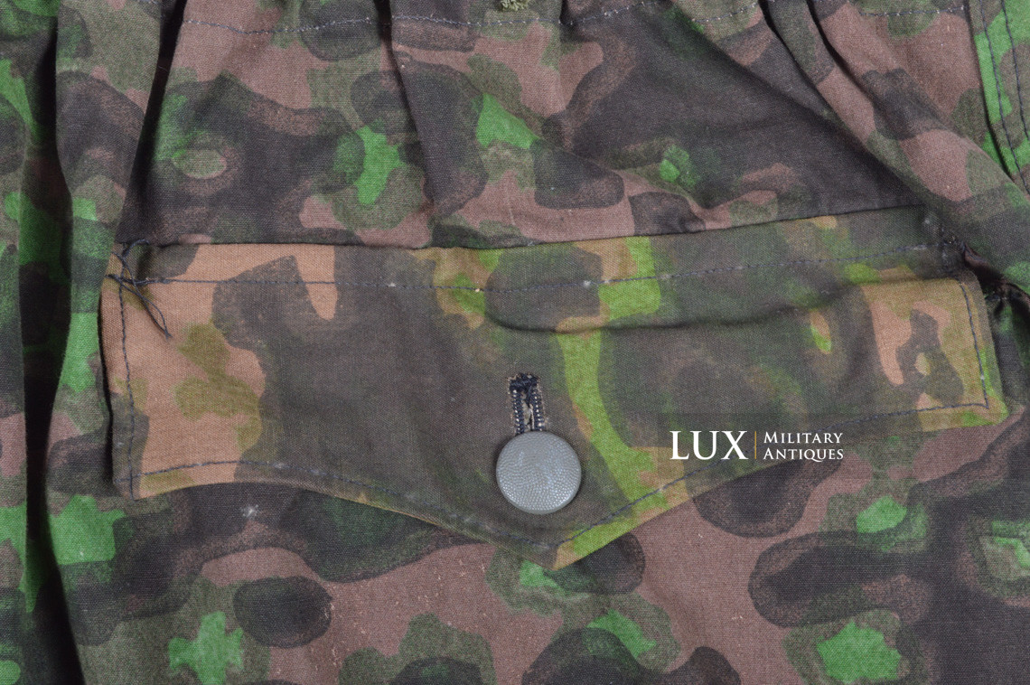 Rare Waffen-SS M42 blurred edge camouflage smock - photo 10