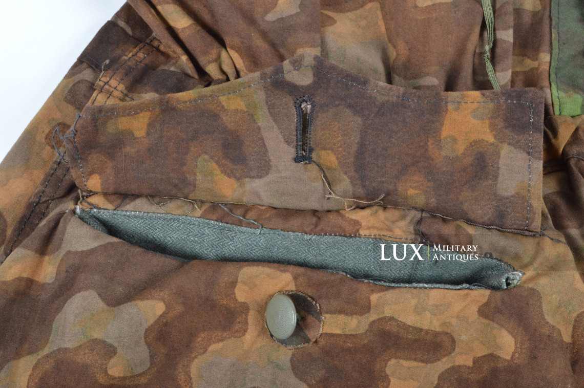 Rare Waffen-SS M42 blurred edge camouflage smock - photo 47