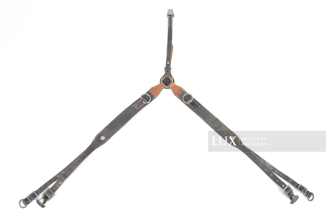 German late-war leather combat y-straps, « R.B.Nr. 0/1001/0286 » - photo 4