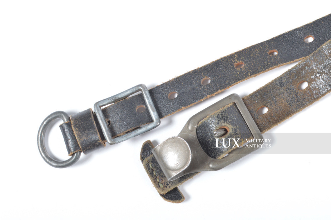 German late-war leather combat y-straps, « R.B.Nr. 0/1001/0286 » - photo 8