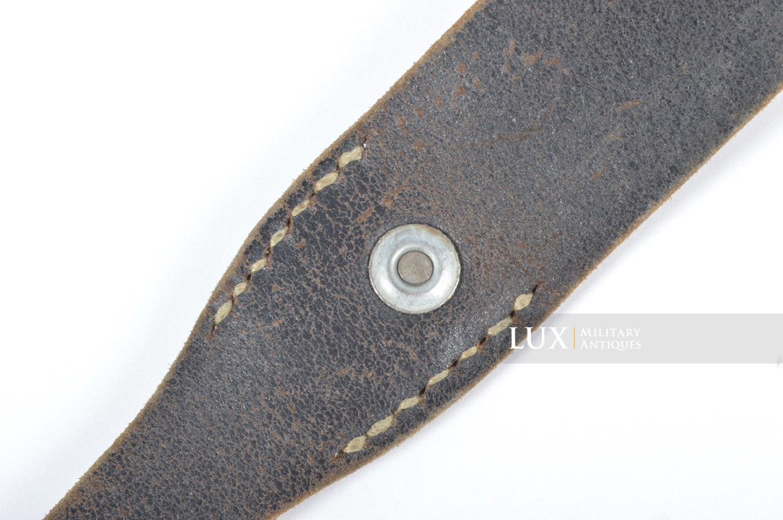 German late-war leather combat y-straps, « R.B.Nr. 0/1001/0286 » - photo 9