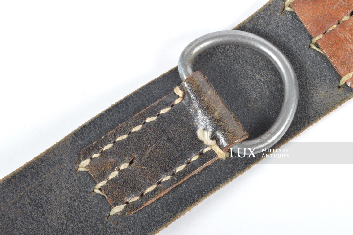 German late-war leather combat y-straps, « R.B.Nr. 0/1001/0286 » - photo 10