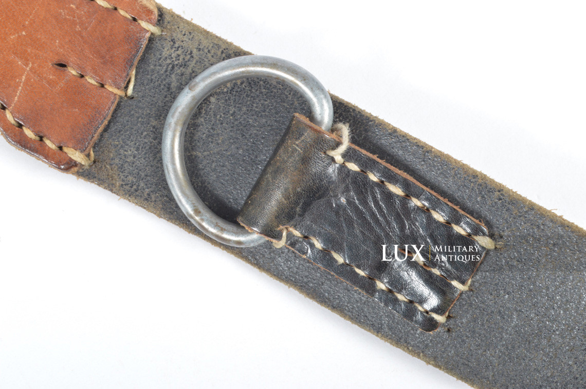German late-war leather combat y-straps, « R.B.Nr. 0/1001/0286 » - photo 12