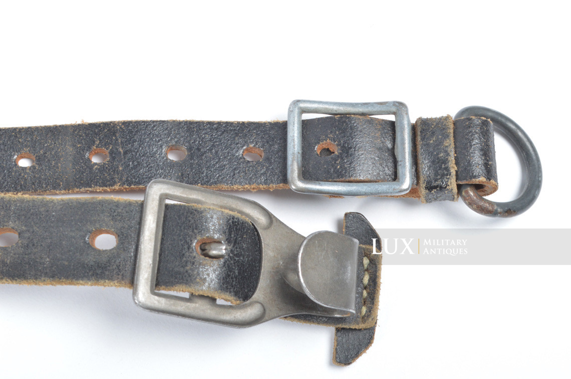 German late-war leather combat y-straps, « R.B.Nr. 0/1001/0286 » - photo 14