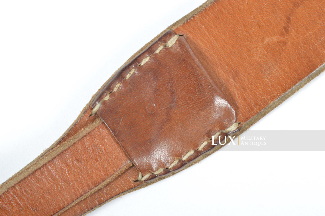 German late-war leather combat y-straps, « R.B.Nr. 0/1001/0286 » - photo 19