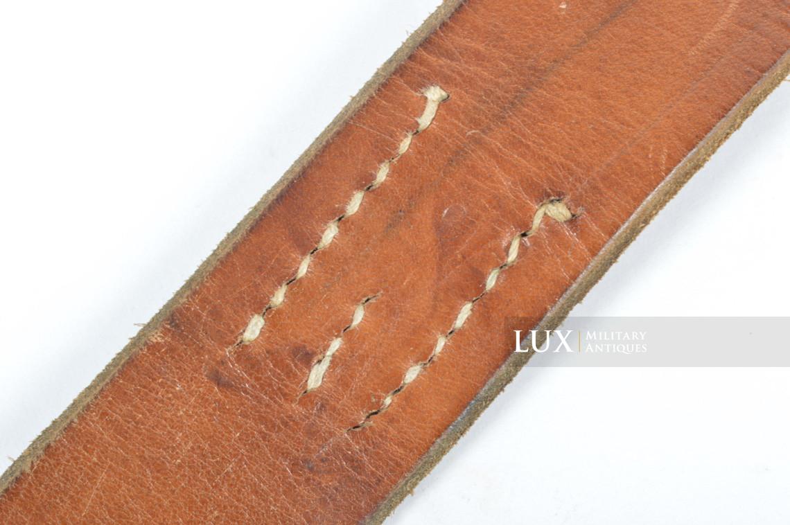German late-war leather combat y-straps, « R.B.Nr. 0/1001/0286 » - photo 21