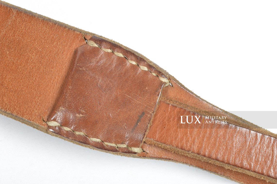 German late-war leather combat y-straps, « R.B.Nr. 0/1001/0286 » - photo 25