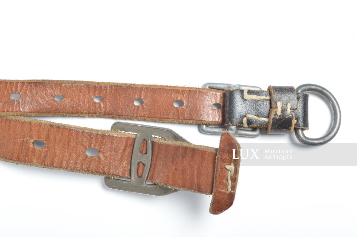 German late-war leather combat y-straps, « R.B.Nr. 0/1001/0286 » - photo 26