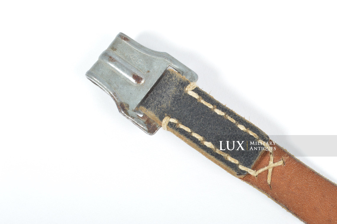 German late-war leather combat y-straps, « R.B.Nr. 0/1001/0286 » - photo 28