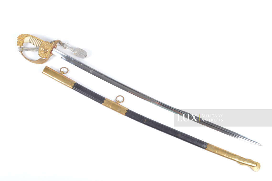 Kriegsmarine officers service sword, « Adolf Braun / Berlin » - photo 25