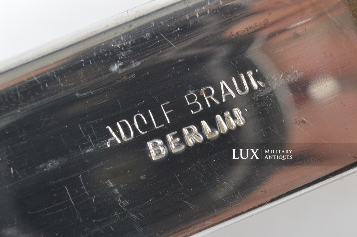 Kriegsmarine officers service sword, « Adolf Braun / Berlin » - photo 34