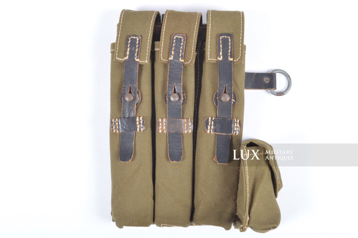 Unissued late-war MP38/40 green pouch, « clg43 » - photo 4