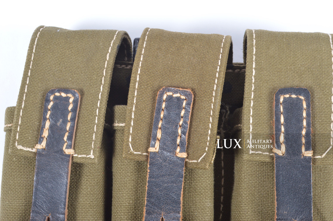 Unissued late-war MP38/40 green pouch, « clg43 » - photo 7