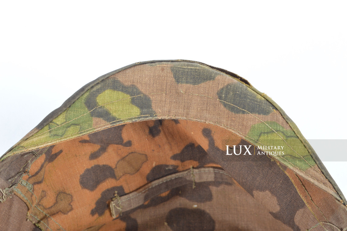 Second pattern Waffen-SS « Oak-Leaf B » camouflage helmet cover, « combat worn » - photo 36