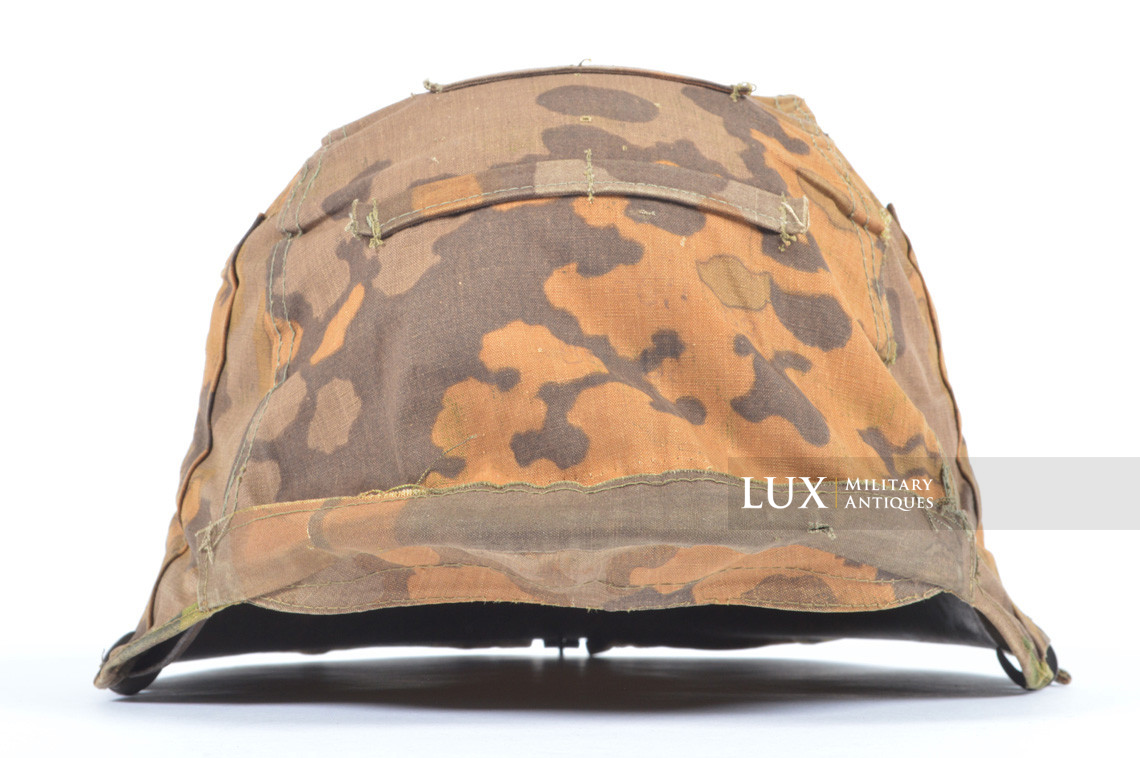 Second pattern Waffen-SS « Oak-Leaf B » camouflage helmet cover, « combat worn » - photo 39