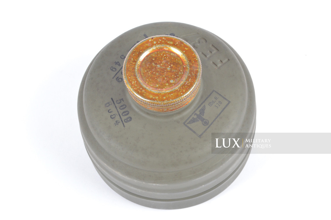 Unissued early German gas mask filter - photo 9