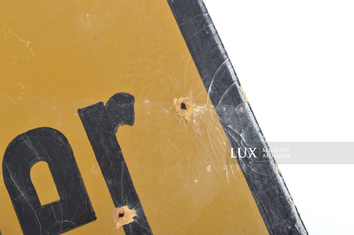 German fibreboard Organisation Todt - Regiment Speer directional sign - photo 11
