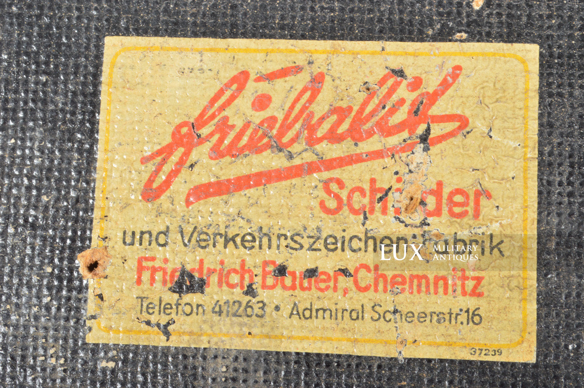German fibreboard Organisation Todt - Regiment Speer directional sign - photo 17