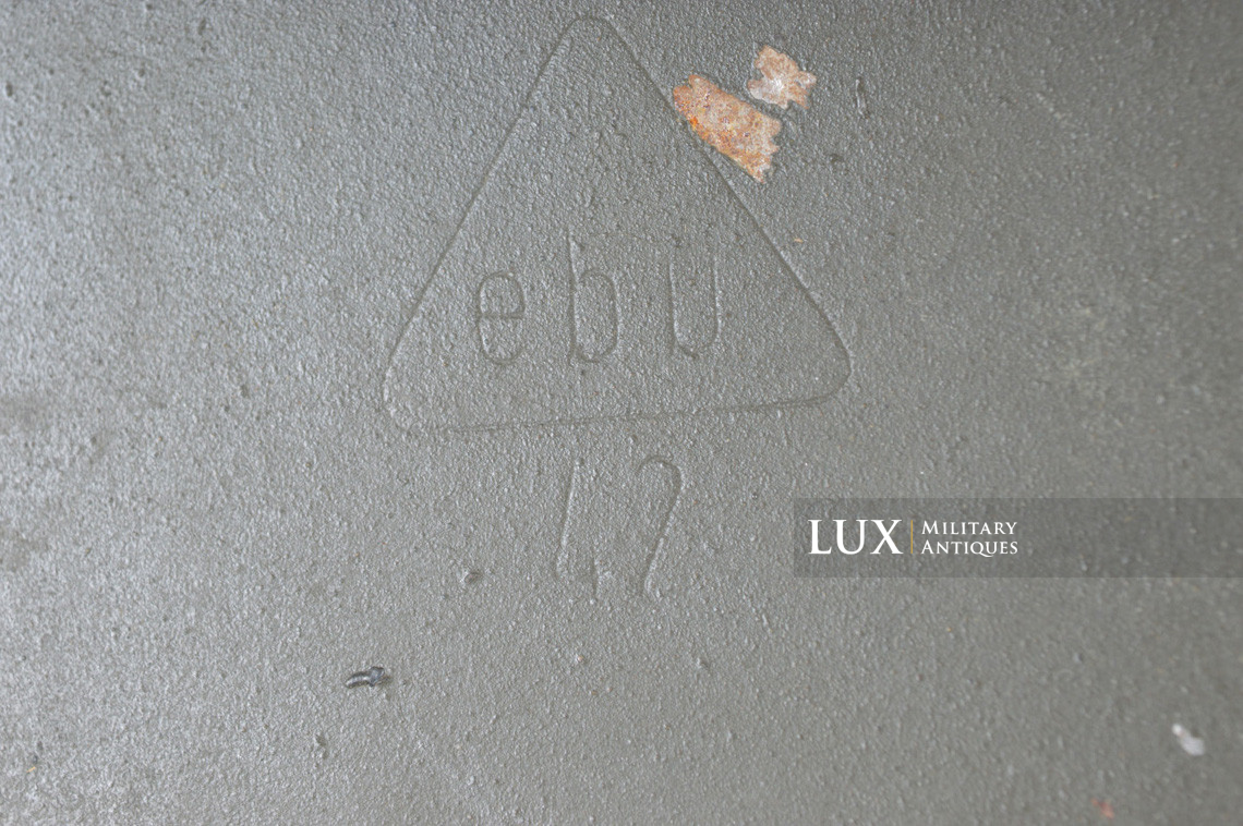 German gas mask canister in olive tropical tan camouflage paint - photo 24