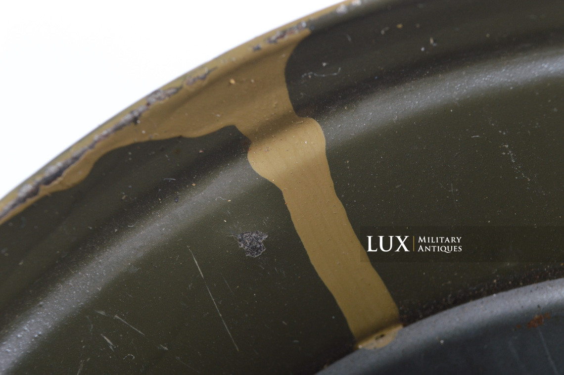 German gas mask canister in olive tropical tan camouflage paint - photo 25