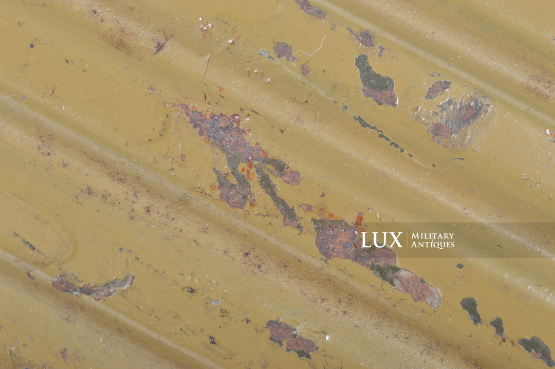 German gas mask canister in olive tropical tan camouflage paint - photo 31