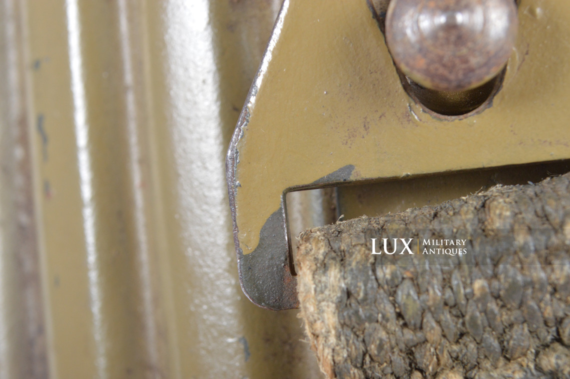 German gas mask canister in olive tropical tan camouflage paint - photo 34