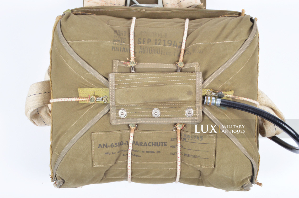 USAAF AN 6510-1 seat pack parachute, dated 1942 - photo 15