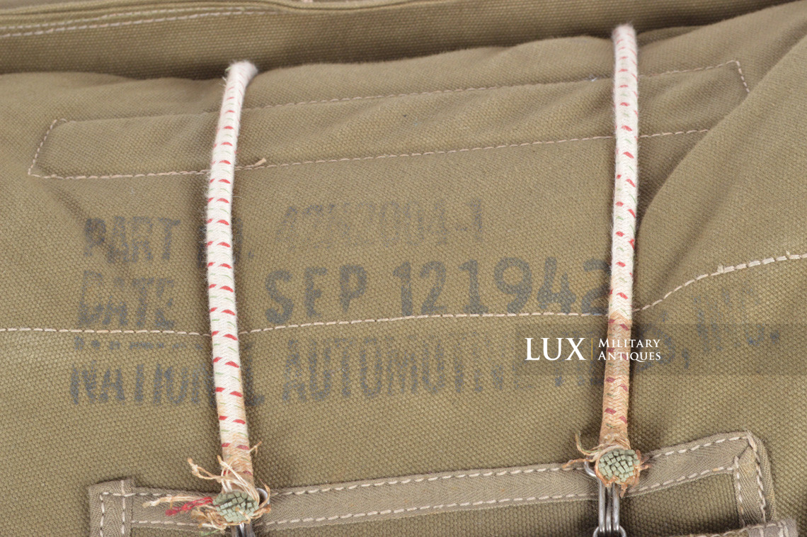 USAAF AN 6510-1 seat pack parachute, dated 1942 - photo 16