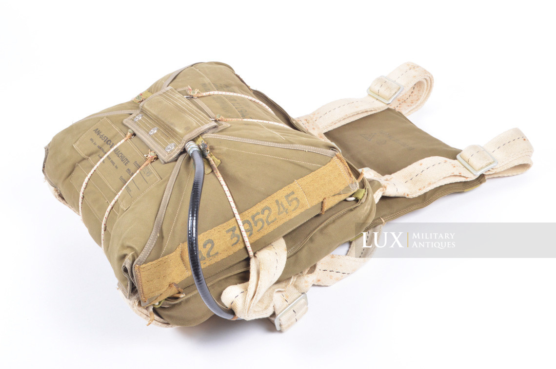USAAF AN 6510-1 seat pack parachute, dated 1942 - photo 19