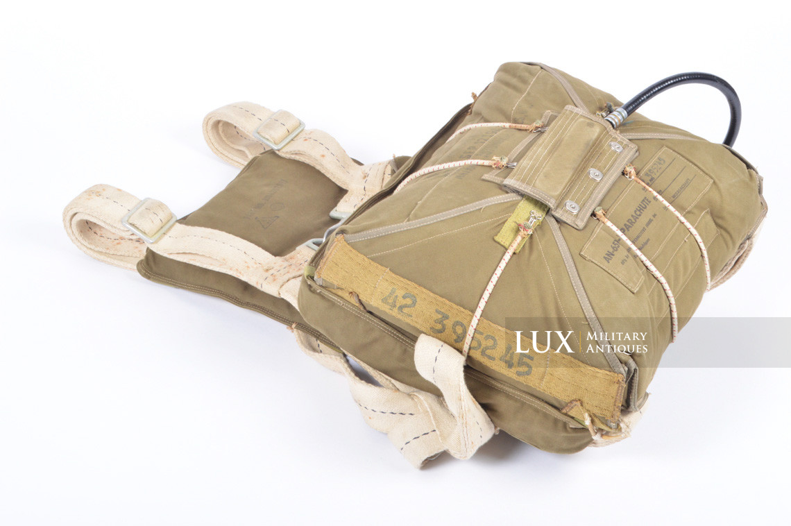 USAAF AN 6510-1 seat pack parachute, dated 1942 - photo 21