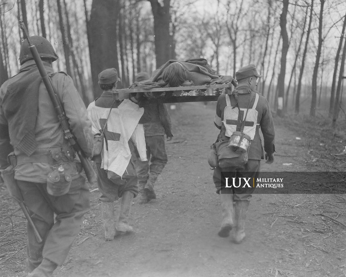 Rare German Wehrmacht issue Medic chest apron, « Medic-ID vest » - photo 7