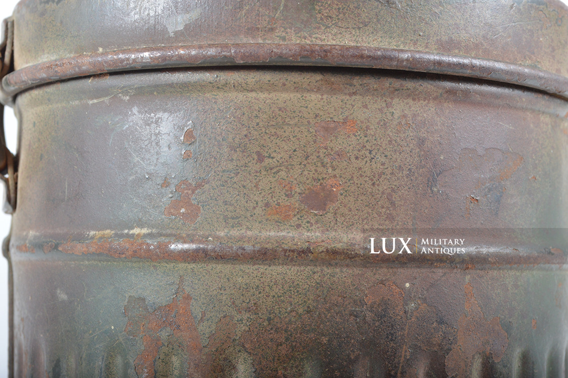 Boîtier de masque anti-gaz allemand camouflé trois tons « Normandie » - photo 19