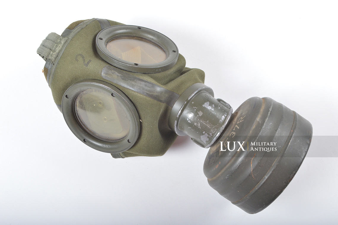 Boîtier de masque anti-gaz allemand camouflé trois tons « Normandie » - photo 53