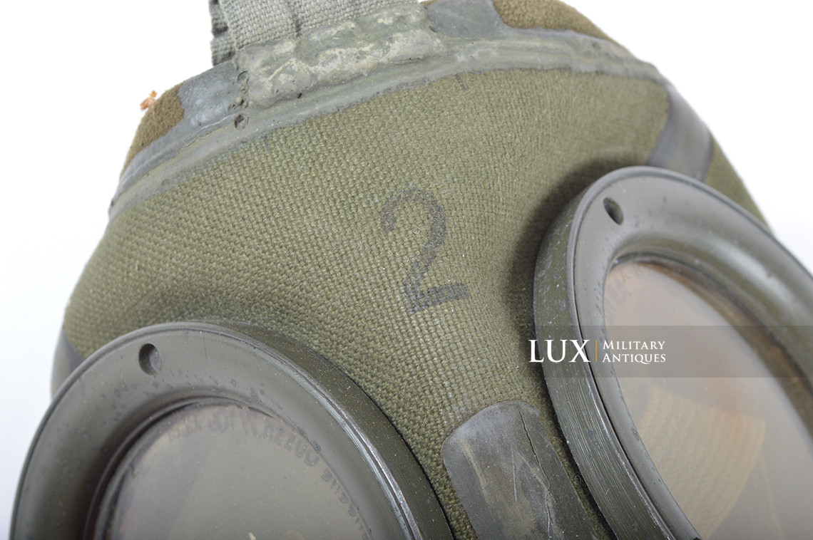 Boîtier de masque anti-gaz allemand camouflé trois tons « Normandie » - photo 54