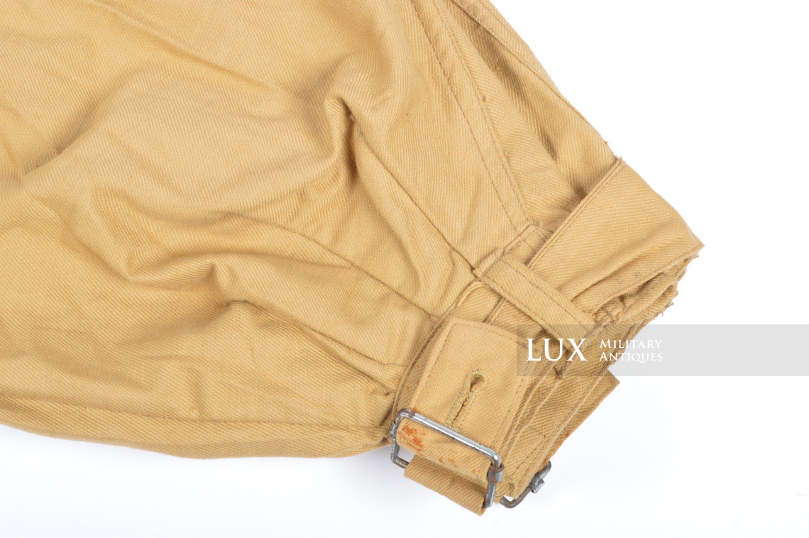 Unissued Luftwaffe tropical service trousers, « RAMCKE » - photo 13