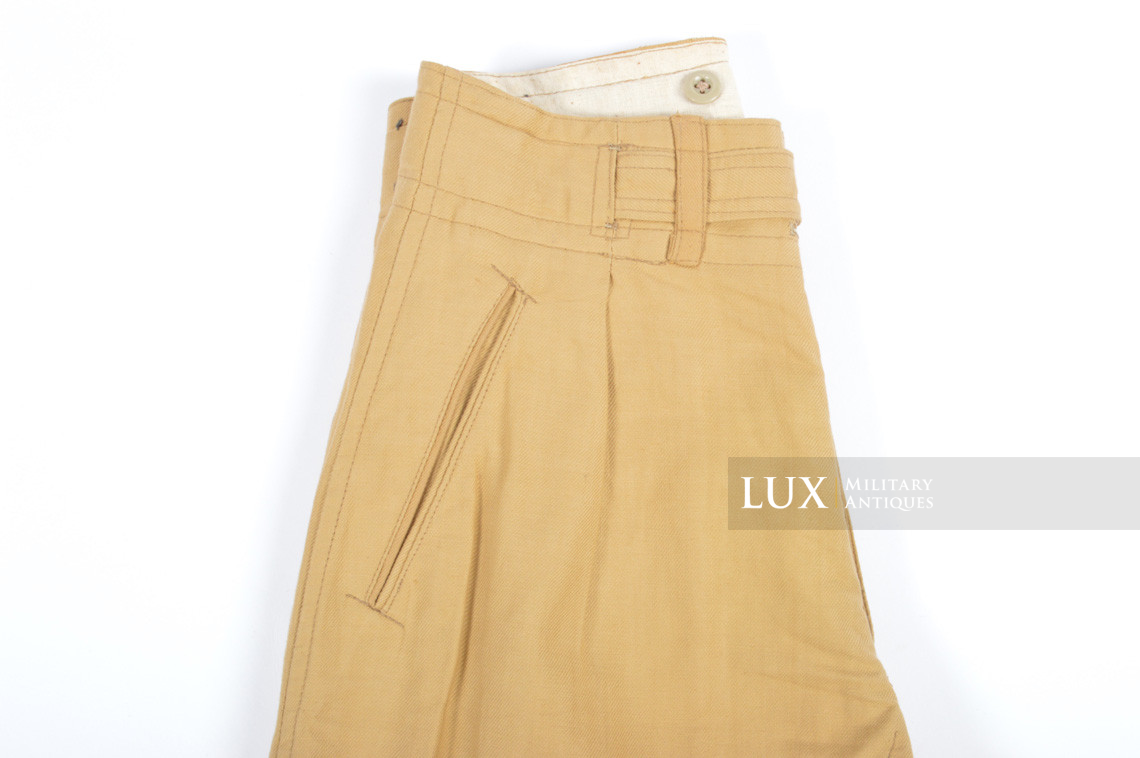 Unissued Luftwaffe tropical service trousers, « RAMCKE » - photo 19
