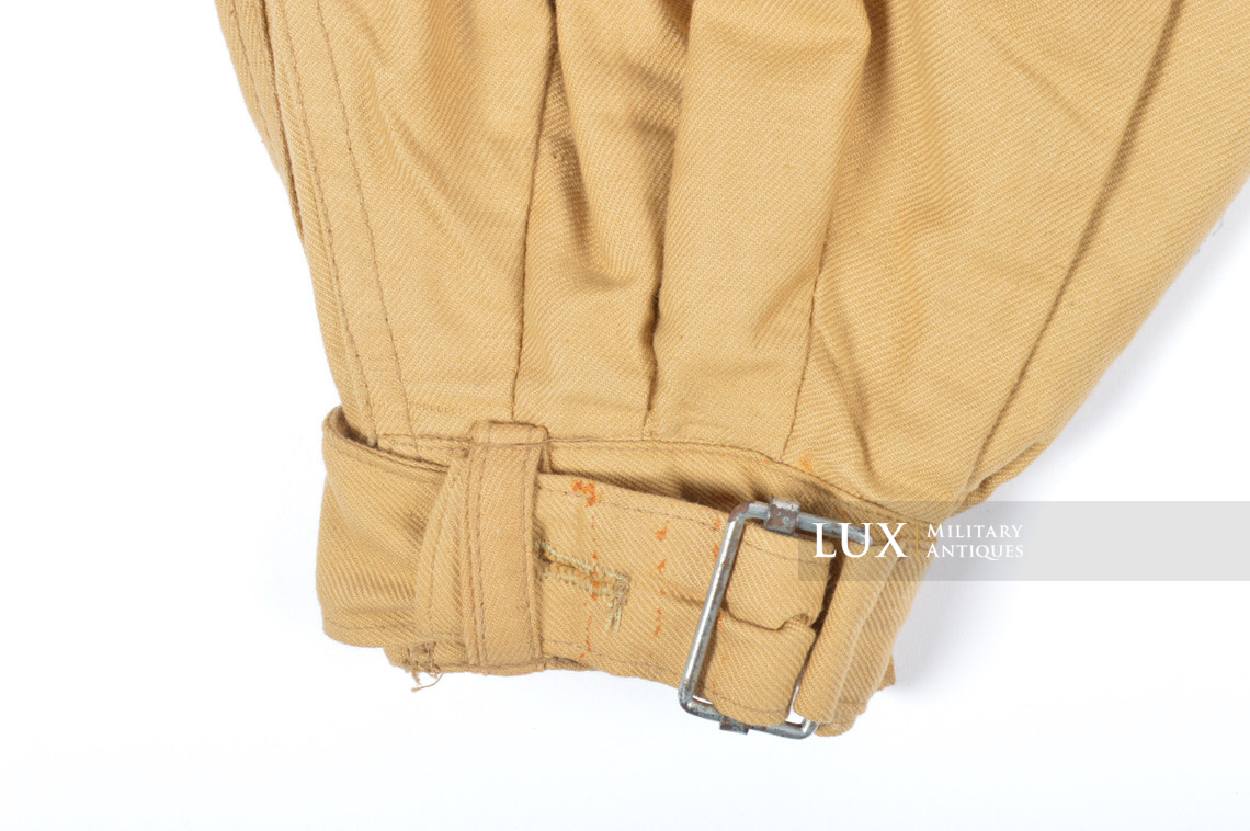 Unissued Luftwaffe tropical service trousers, « RAMCKE » - photo 10