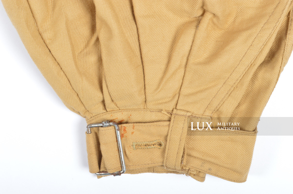 Unissued Luftwaffe tropical service trousers, « RAMCKE » - photo 11