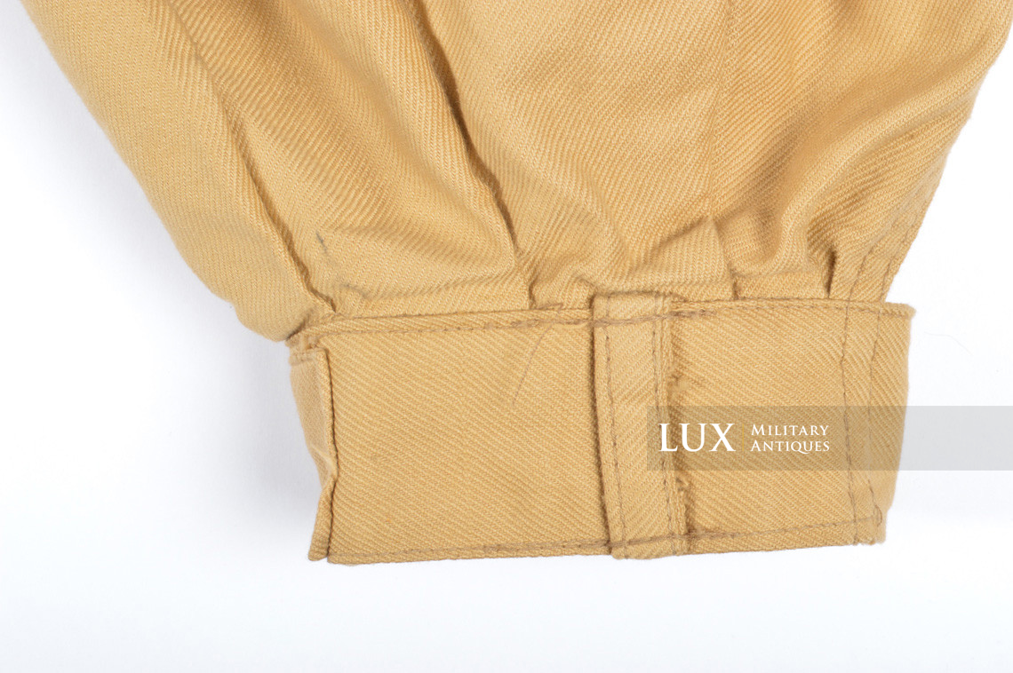 Unissued Luftwaffe tropical service trousers, « RAMCKE » - photo 22