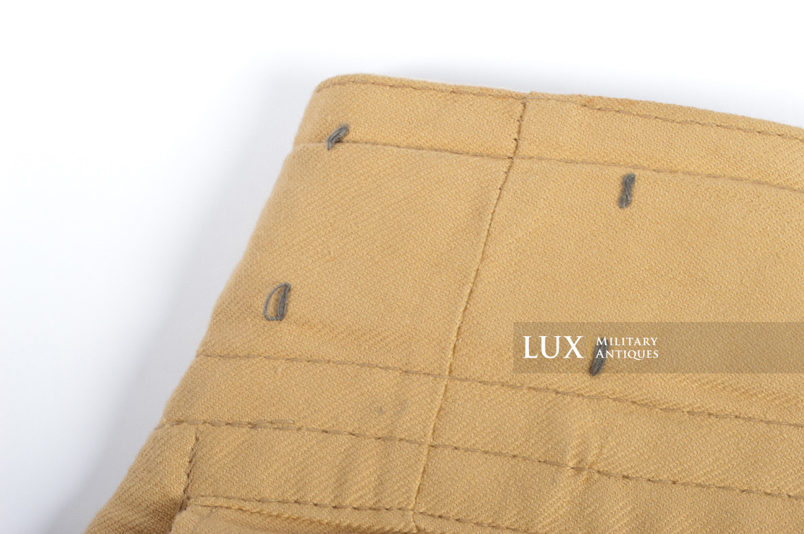 Unissued Luftwaffe tropical service trousers, « RAMCKE » - photo 24