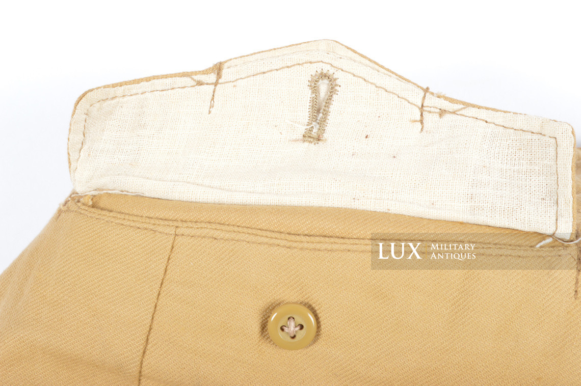 Unissued Luftwaffe tropical service trousers, « RAMCKE » - photo 25