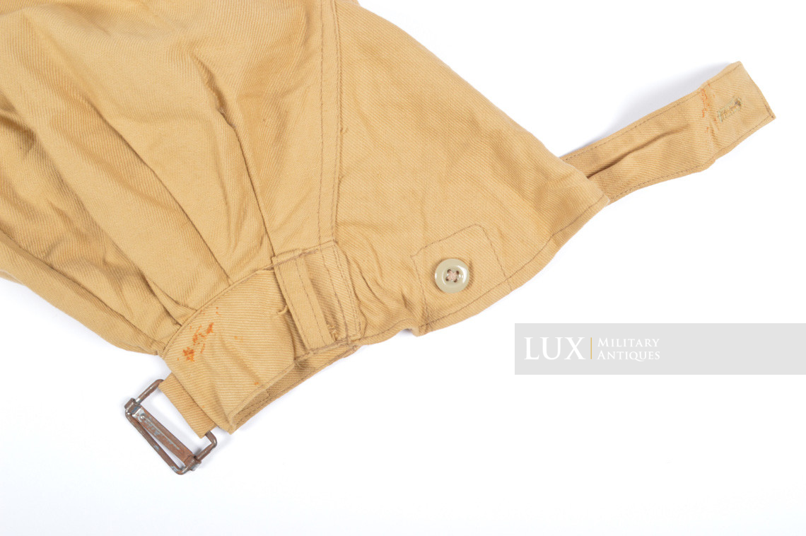 Unissued Luftwaffe tropical service trousers, « RAMCKE » - photo 34