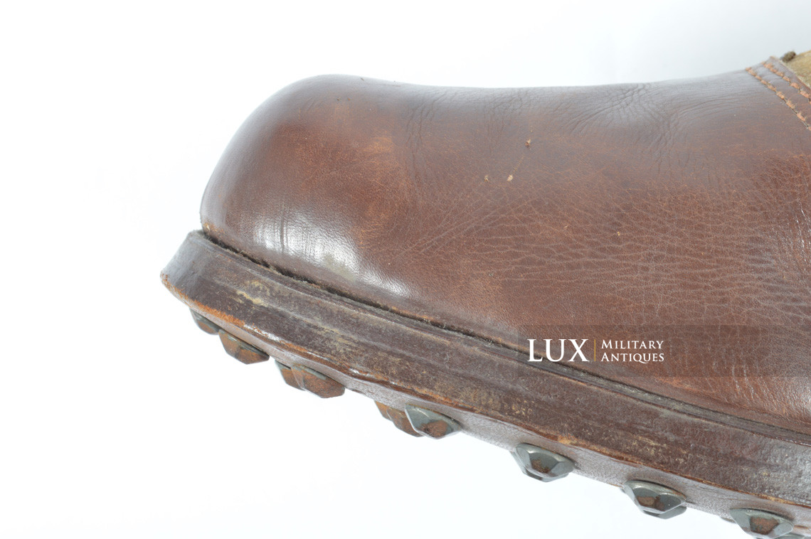 Unissued Luftwaffe tropical service issue high boots, « 1942 » - photo 18