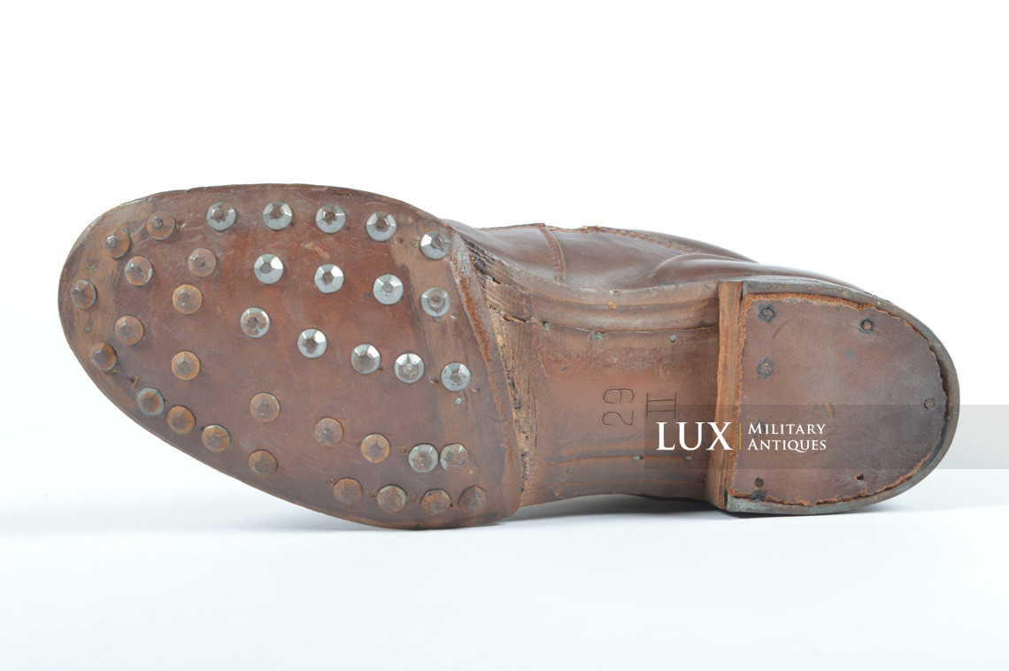 Unissued Luftwaffe tropical service issue high boots, « 1942 » - photo 19