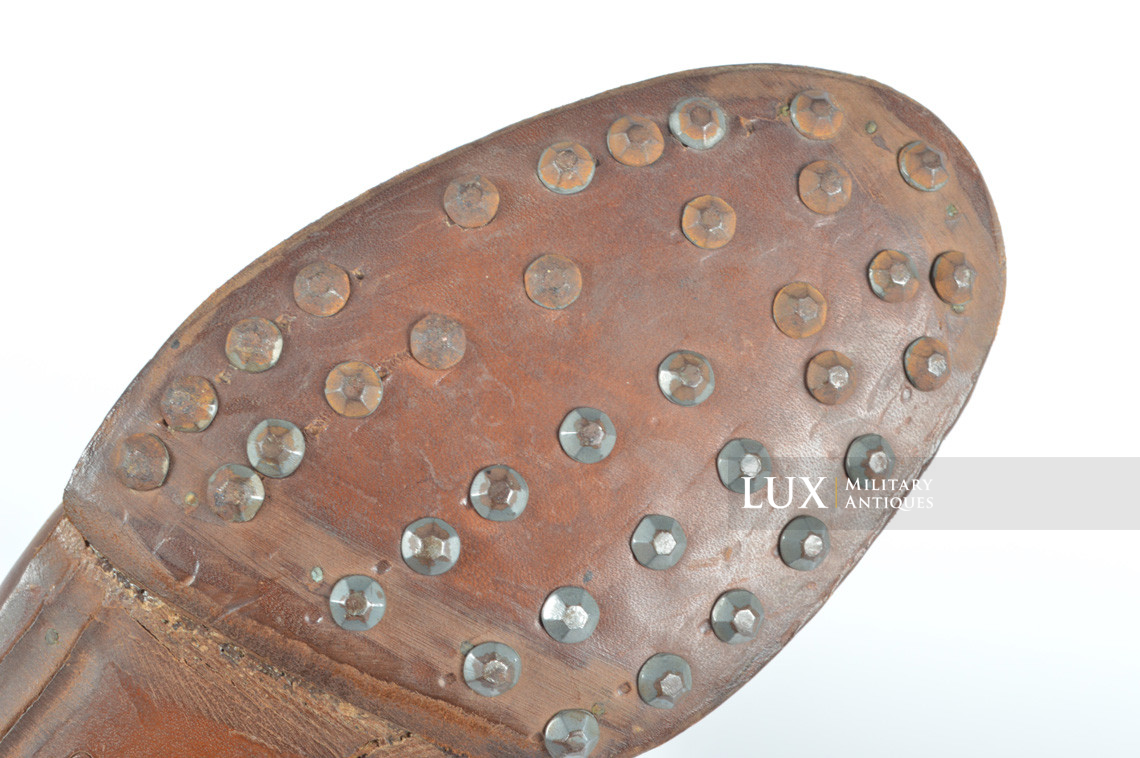 Unissued Luftwaffe tropical service issue high boots, « 1942 » - photo 20
