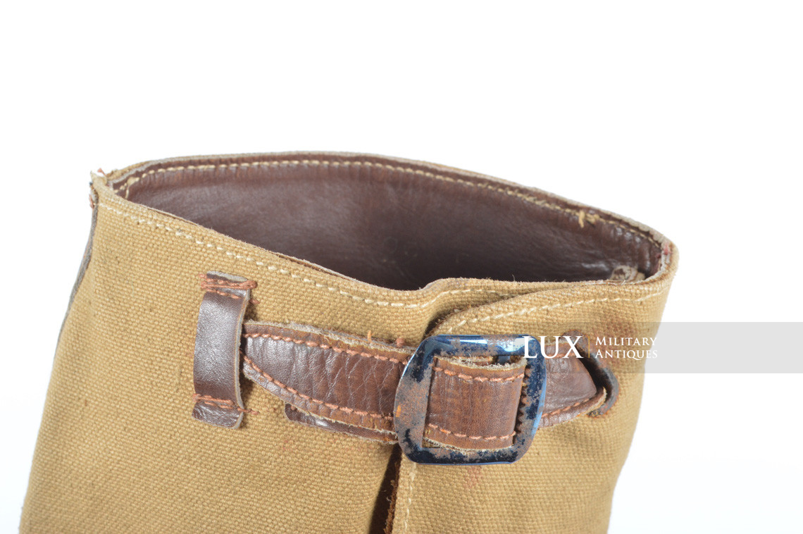 Unissued Luftwaffe tropical service issue high boots, « 1942 » - photo 26